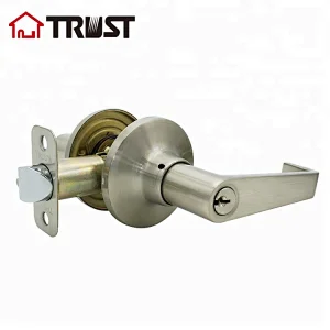 TRUST 6421SN High Quality ANSI Grade 3 American Style Zinc Alloy Tubular Lever Door Lock