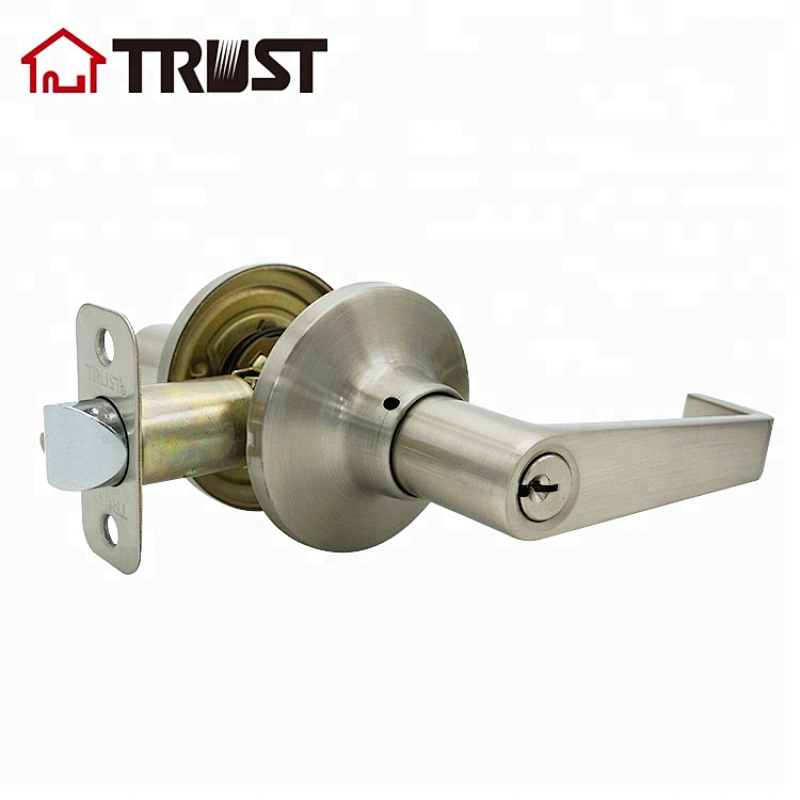 TRUST 6431SN High Quality ANSI Grade 3 American Style Zinc Alloy Tubular Lever Door Lock