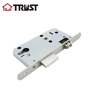 TRUST 7255-RC-DB-SS  Home hardware Roller Bolt Mortise Mortise Lock 55mm Backset Door Security mortise lock cylinder