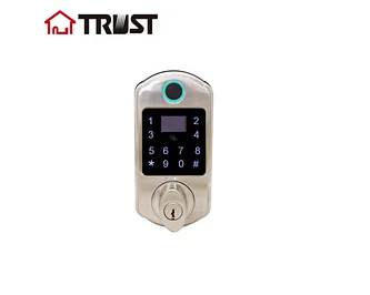 TRUST 9301-SN Smart Lock Keyless Entry Door Lock Deadbolt-Electronic Keypad Deadbolt Lock with Auto-Lock,10 Customizable User Codes,Easy to Install and Program,Security Smart Door Lock for Home