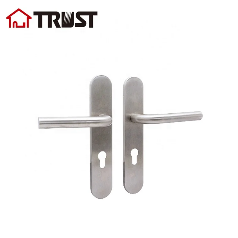 TRUST TP01-R72EUTH002SS SUS304 Door Handle Lock With Plate For Project