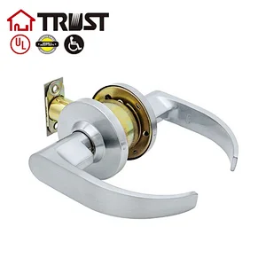 TRUST 4493-SC Commercial Heavy Duty Lever Handle Lock Key Alike Door Lever Handle Lock For Home Safe