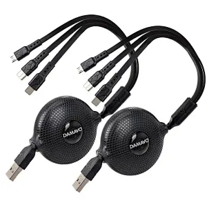 retractable usb c cable