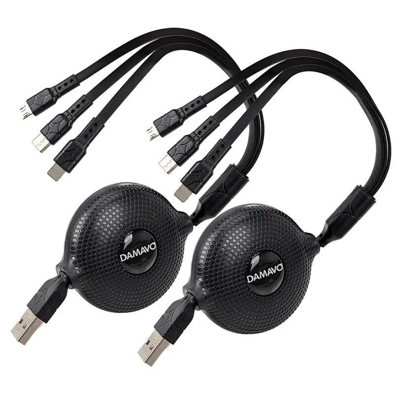 retractable usb c cable