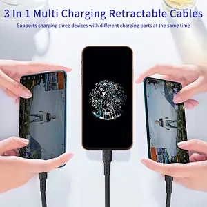 retractable charging cable