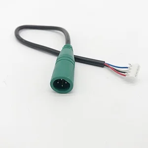 Injection Moulding Female DC Pure Copper Plug with Molex Connector Wire Harness