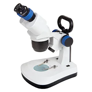 Stereo Microscope, 1x2x/1x3x/2x4x, Pole Stand, Touch Switch