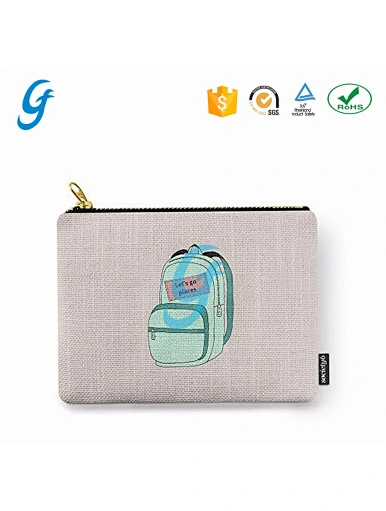 cotton cosmtic bag