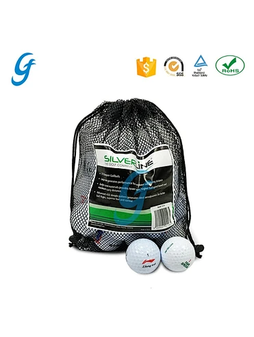 Black Friday Gym Golf Ball Carry Mesh Woven Bag
