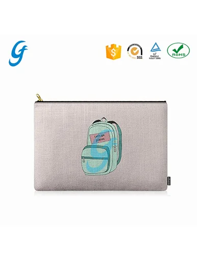 cotton cosmtic bag
