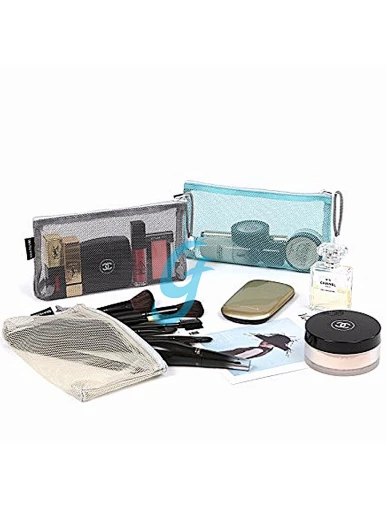 mesh makeup bag