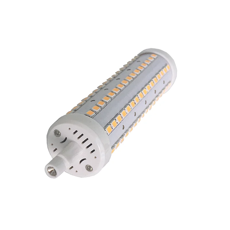 Dimmable Led R7s Led R7s 5w 10W 12w 15w 135MM 128SMD 85-265v R7S Bulbs White/single Color -40 - 50 Aluminum +PC Fredlighting 80