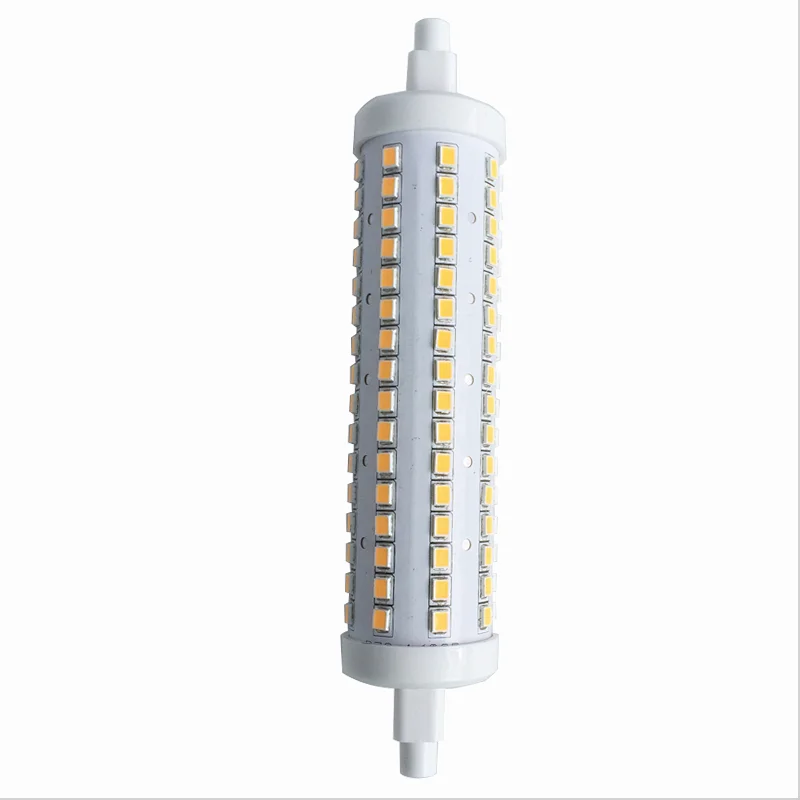 Dimmable Led R7s Led R7s 5w 10W 12w 15w 135MM 128SMD 85-265v R7S Bulbs White/single Color -40 - 50 Aluminum +PC Fredlighting 80