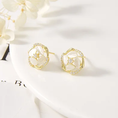silver dangle clip on earrings