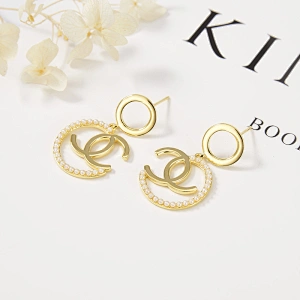 matte silver earrings