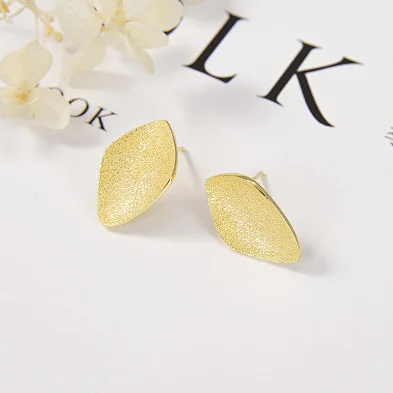 art deco silver earrings