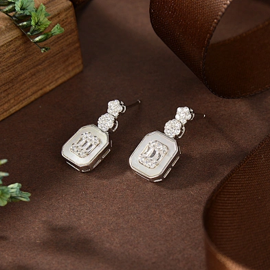 citrine earrings sterling silver