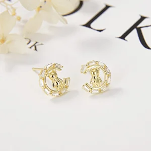 mini hoop earrings silver