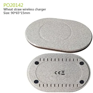 wheat straw wireless charger