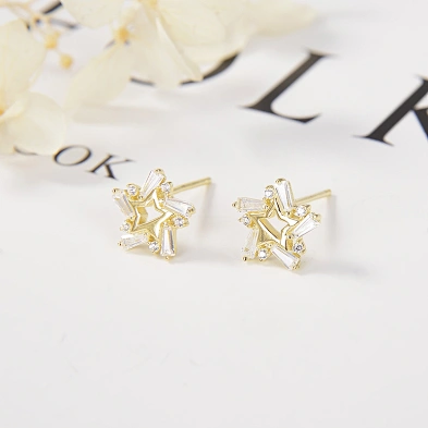 small silver huggie earrings