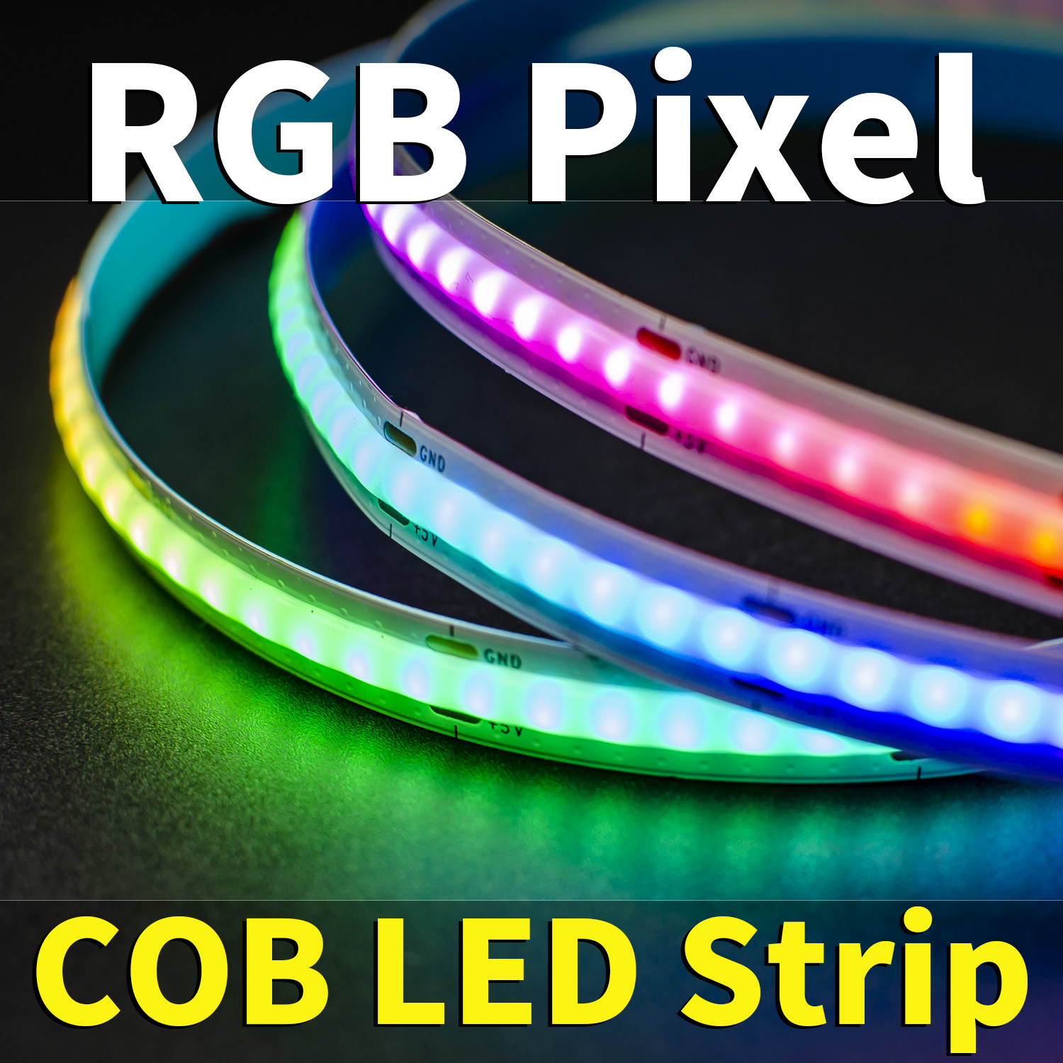 addressable cob led strip lights