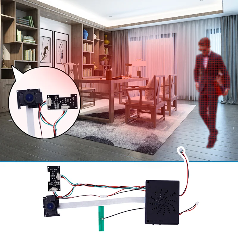 DIY Module Camera Wireless IP Nanny Security Cameras(Big Lens and Small Lens for Optional)