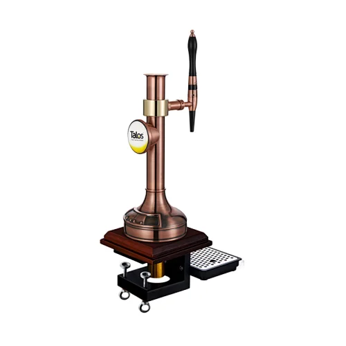 TALOS Mash Tun Tap Tower Red Bronze LED 1-way Dispensing Tower Draft Beer Tower