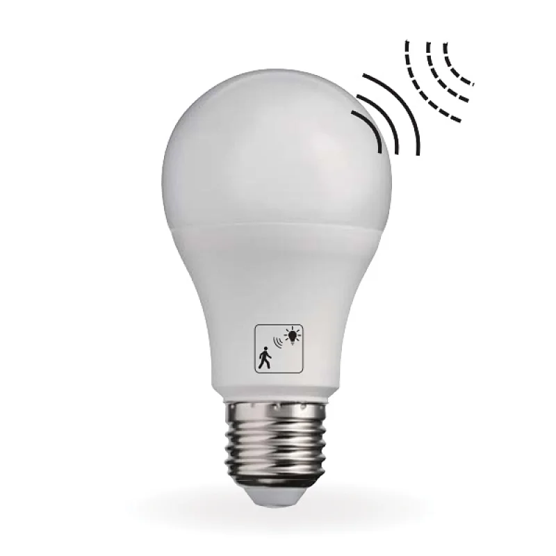 LED A60 bulb with motion sensor