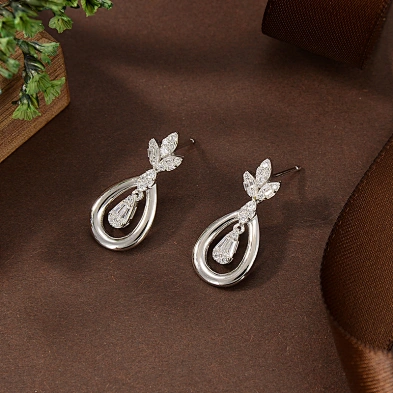 silver stud earrings etsy