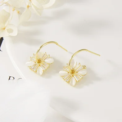 mens sterling silver earrings hoop