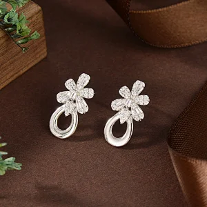 jtv sterling silver hoop earrings