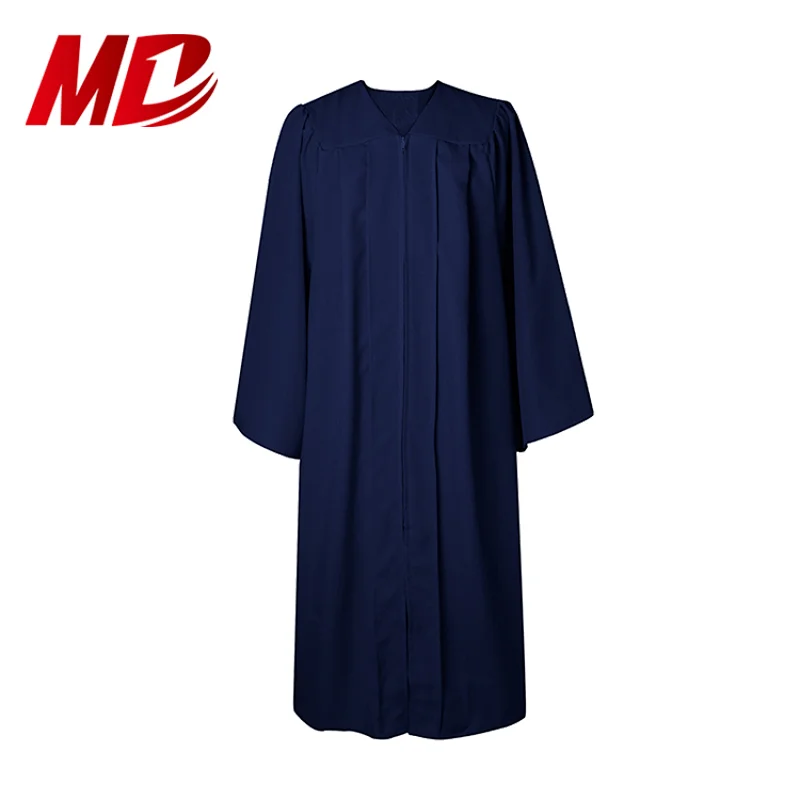 Wholesale Factory In Stock Navy Graduation Gown and Tassel