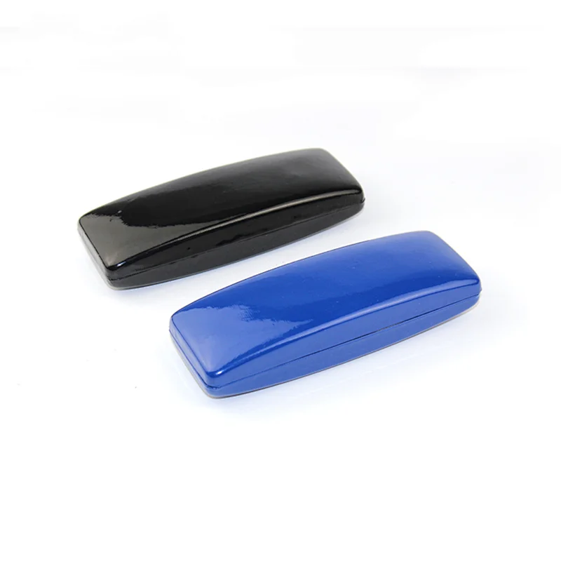 Glossy Pu Spectacle Eyeglass Case Embossed Logo Glasses Case Box