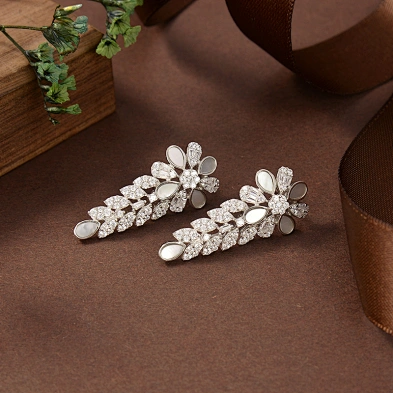 sterling silver dagger earrings