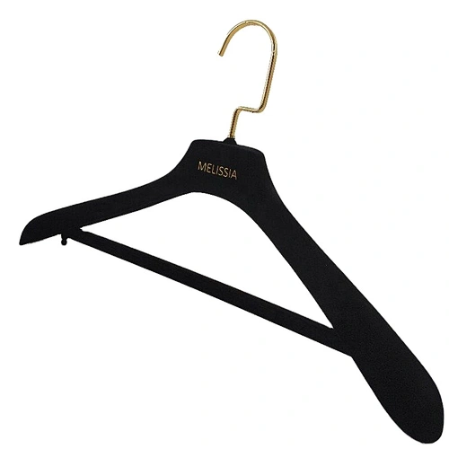 Buy Wholesale China Luxury Pants Hangers Black Velvet Coat Hanger