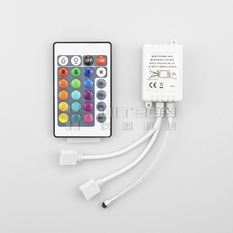 5M RGB 60pcs IR/RF full kit