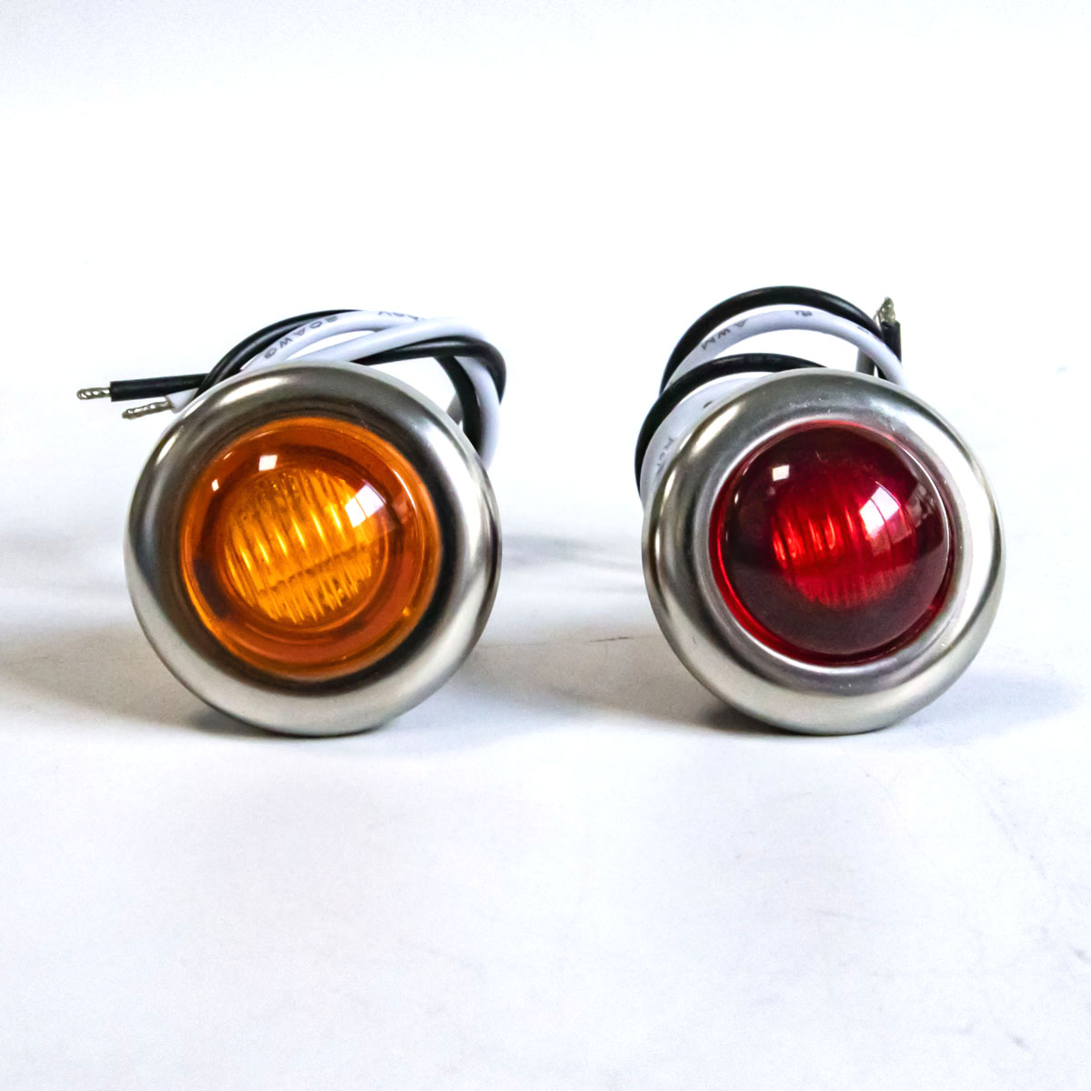 0.06W Motorcycle LED Turn Signal Light Amber Indicator Flasher Blinker