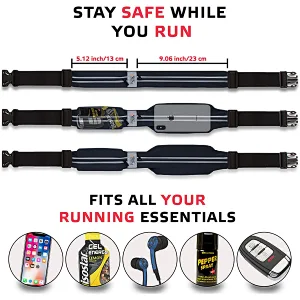 Navo Running Pouch Belt,running belt,running fanny pack,running belt for phone,salomon pulse belt,running pouch,best running belt,hydration belt,running waist belt,nike running belt,flipbelt zipper