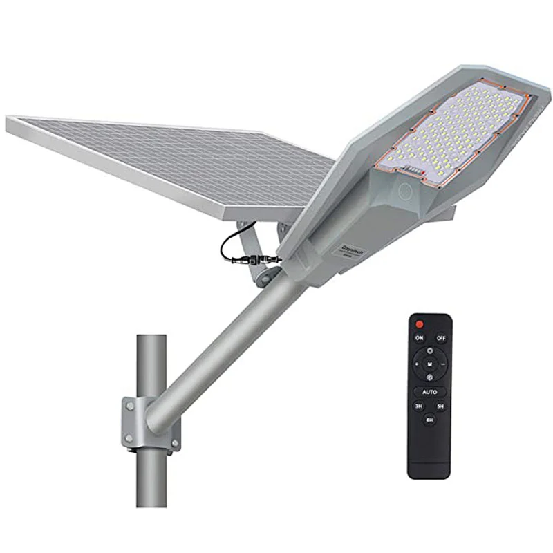 SunBonar 100w 200w 300w 400w NEW Hot Smart Remote Control High Efficiency Solar street light pole and wall lighting