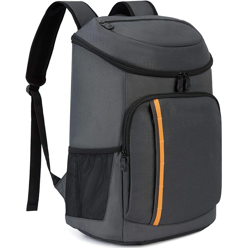 Navo Collapsible Cooler Bag 48-Can Insulated Leakproof Soft Cooler Portable Double Decker Cooler Tote for Beach/Picnic/Sports, Black,cooler bag,yeti backpack cooler