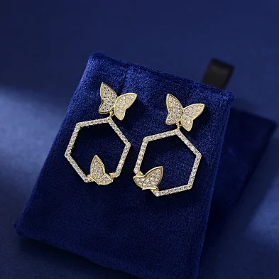 filigree silver earrings