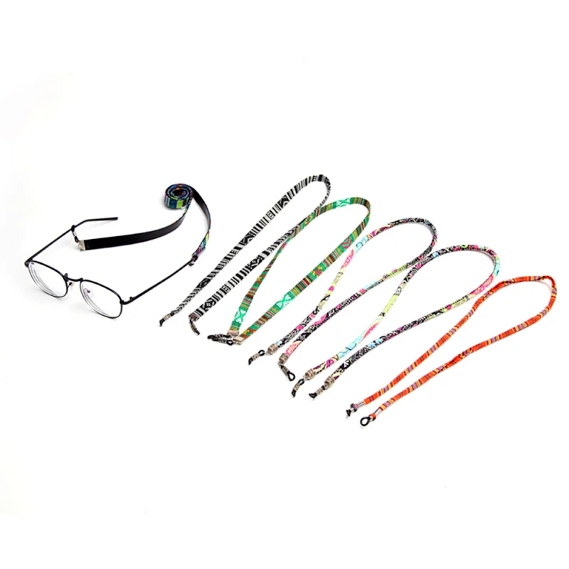 colorful eyewear string fashion cotton glasses strapping
