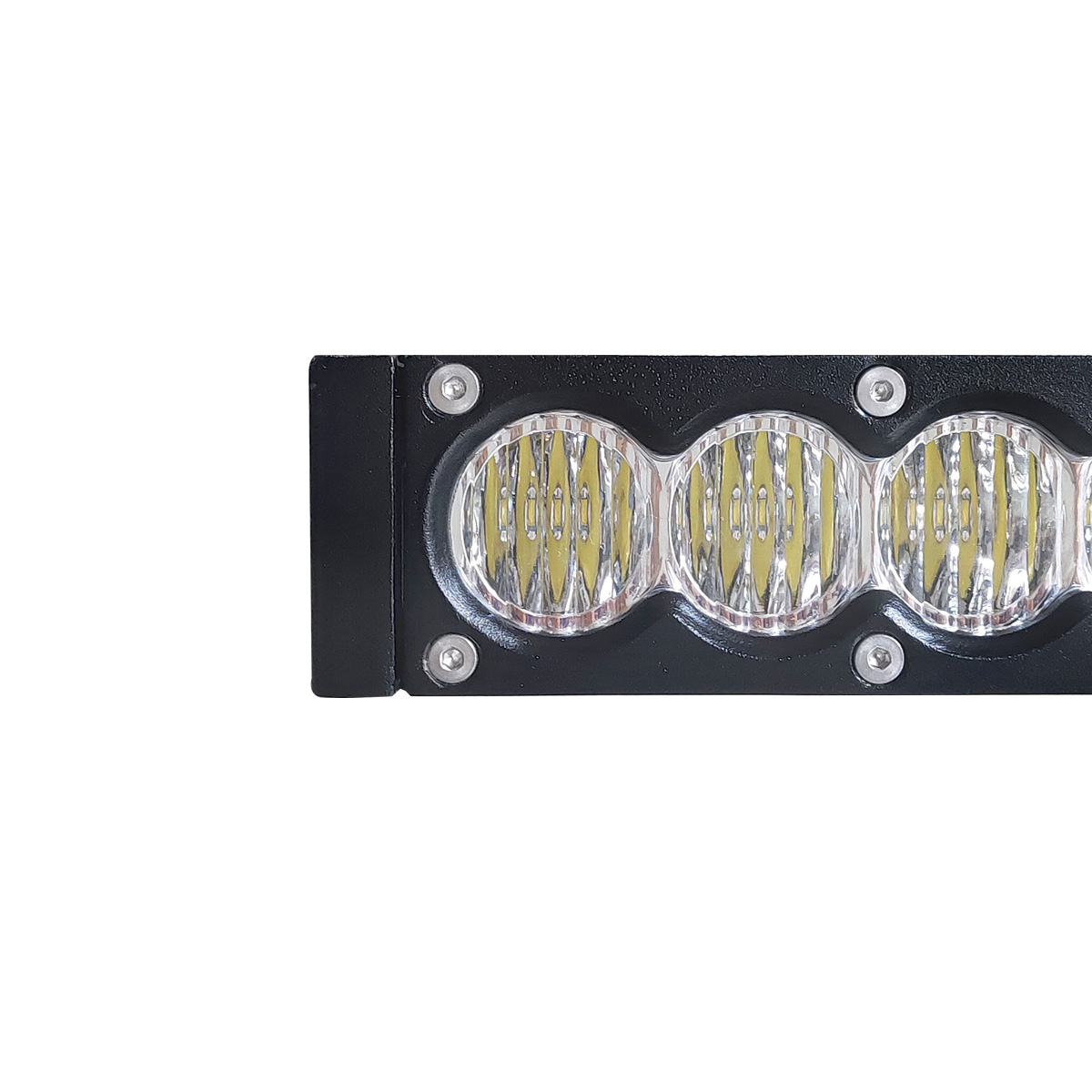 30W-240W Single Row LED Flood Light Bar For Trucks