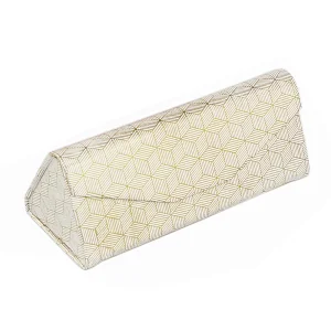 Handmade Leather Folding Eyeglass Case