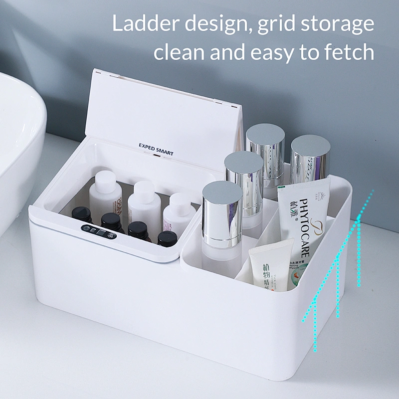 Intelligent Induction desktop multiple grid storage box