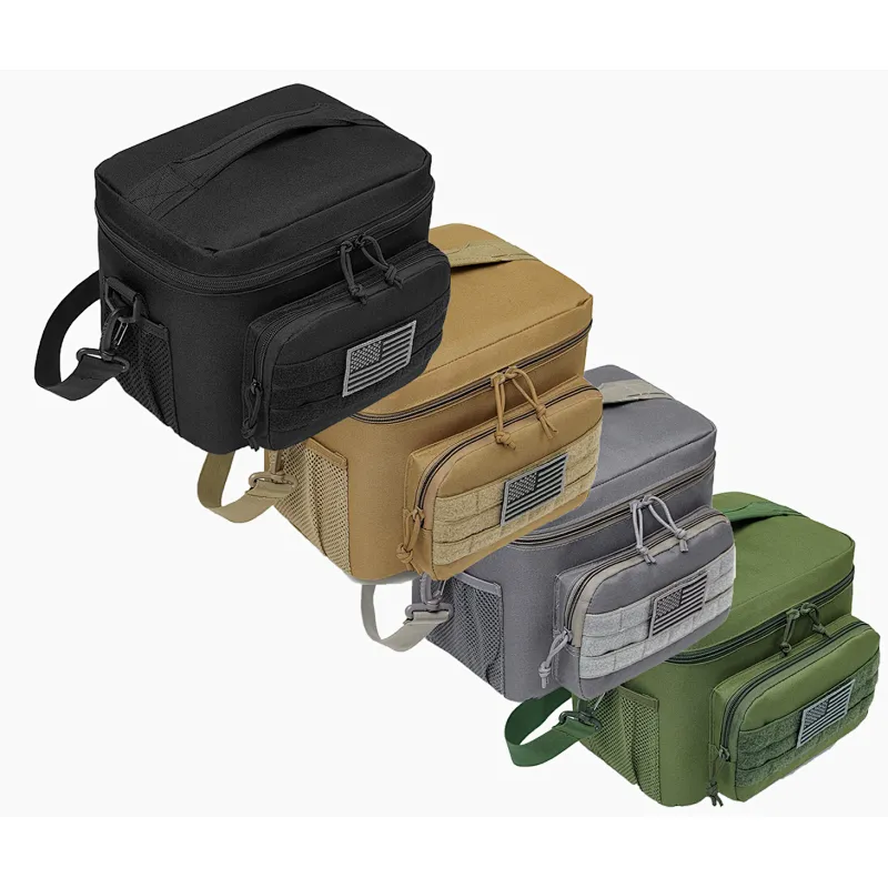 Navo Tactical Lunch Bag, Large Insulated Lunch Box for Men Women Adult Durable School Lunch Pail for Kids Leakproof Lunch Cooler Tote for Work Office,tactical lunch box,tactical lunch bag,hsd lunch bag,high speed daddy lunch box