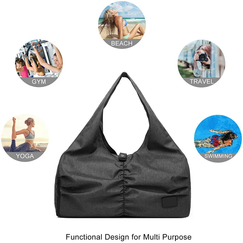 Navo Travel Yoga Gym Bag for Women,yoga duffel bags,gym bag with yoga mat holder,yoga gym bag,yoga mat gym bag,gym bag with yoga mat slot,gym bag that holds yoga mat,gaiam gym bag,gym bag with mat holder,alo gym bag,gym mat bag