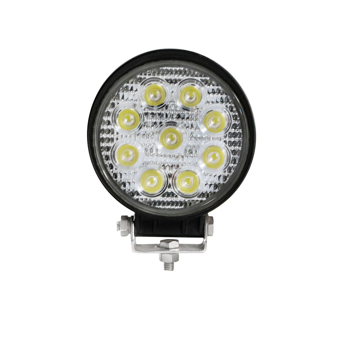 Round 27w Car Outdoor LED Work Lights IP68 Flood and Spot Work Led Light
