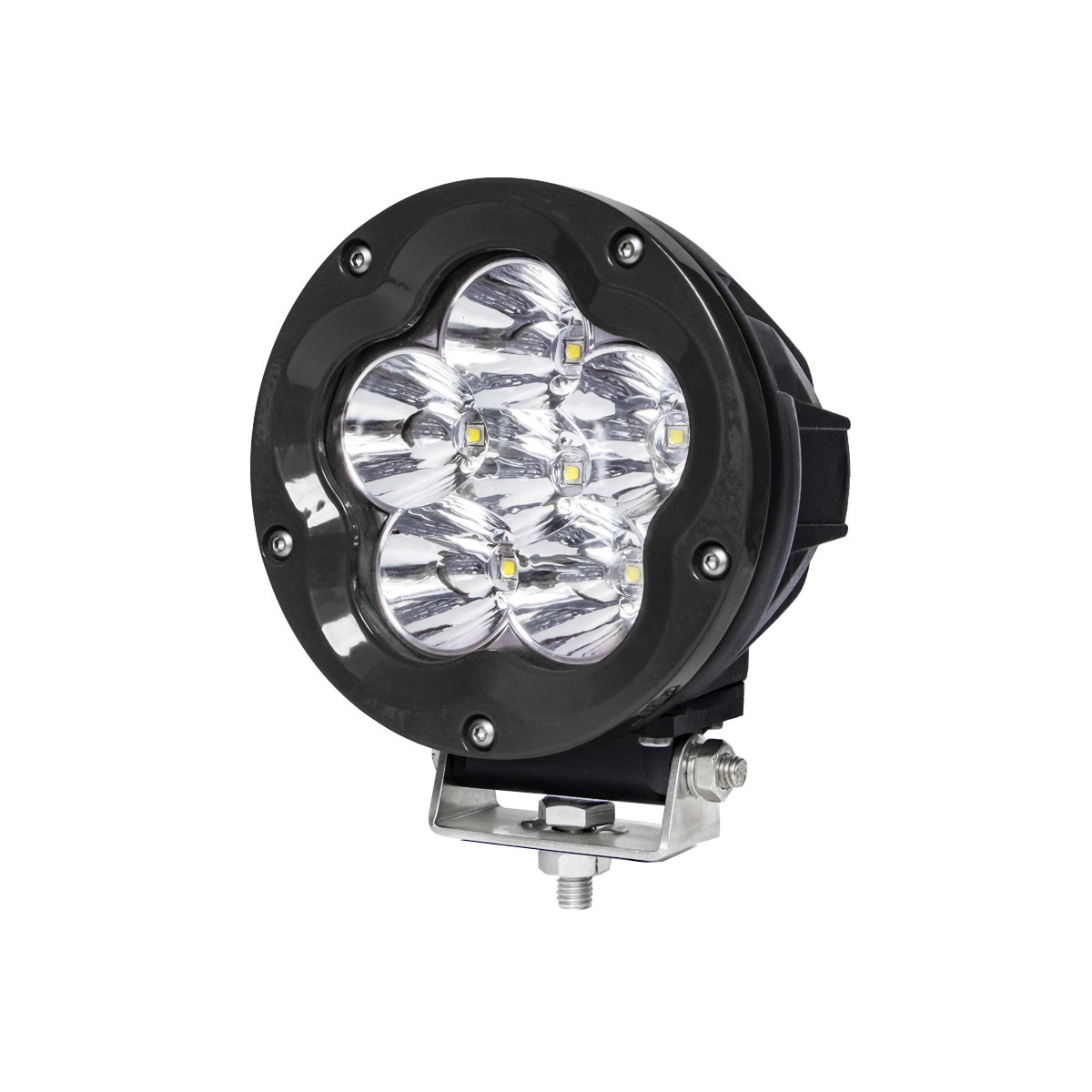 60W Round Projector LED High Intensity LED Driving Lights ATV SUV Car Truck