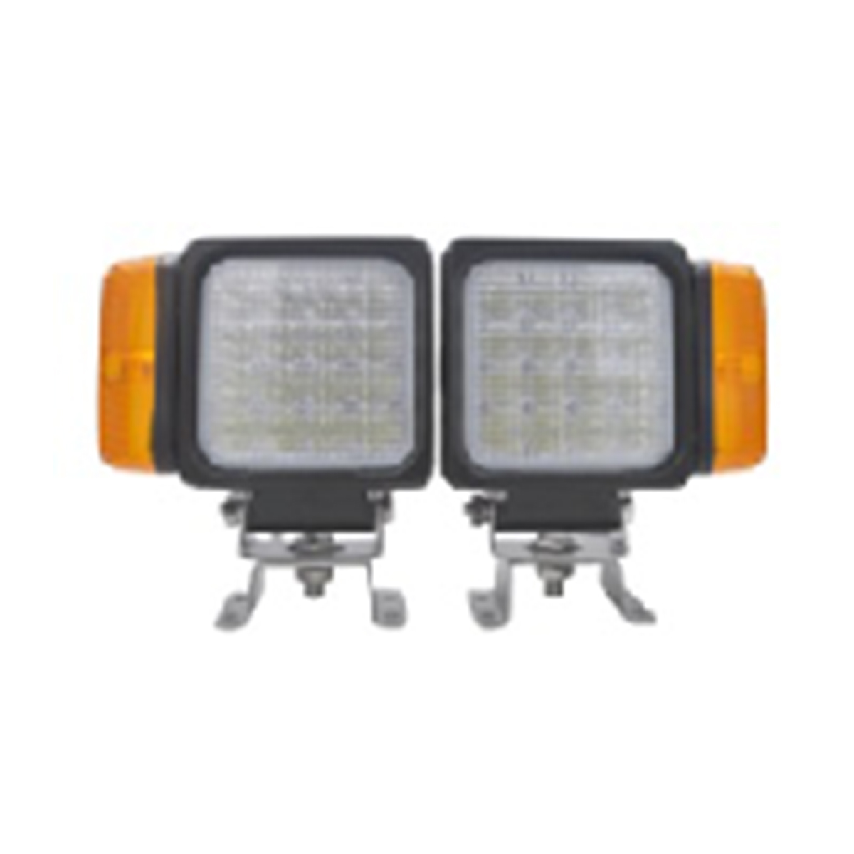 12w Combination LED Work Lamp with Multi function - Flood Spot Turn Signal Sider Maker - For Tractors Trucks Agriculture Machines